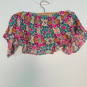 Cropped Off The Shoulder Top